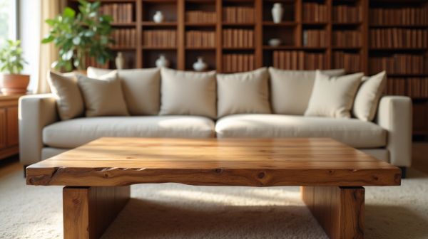 Comment choisir votre table basse en bois massif adaptée à votre salon