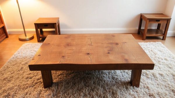 Les meilleures tables basses en bois massif pour votre salon