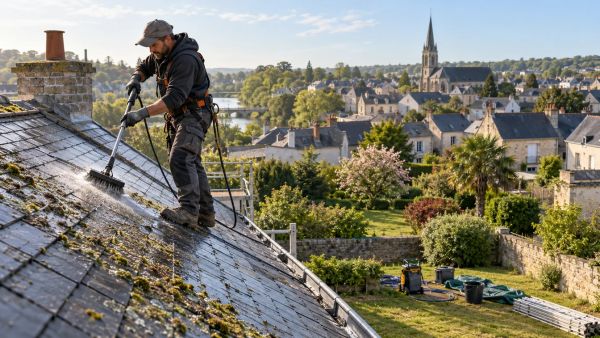 Les méthodes incontournables pour un démoussage de toiture à Savenay